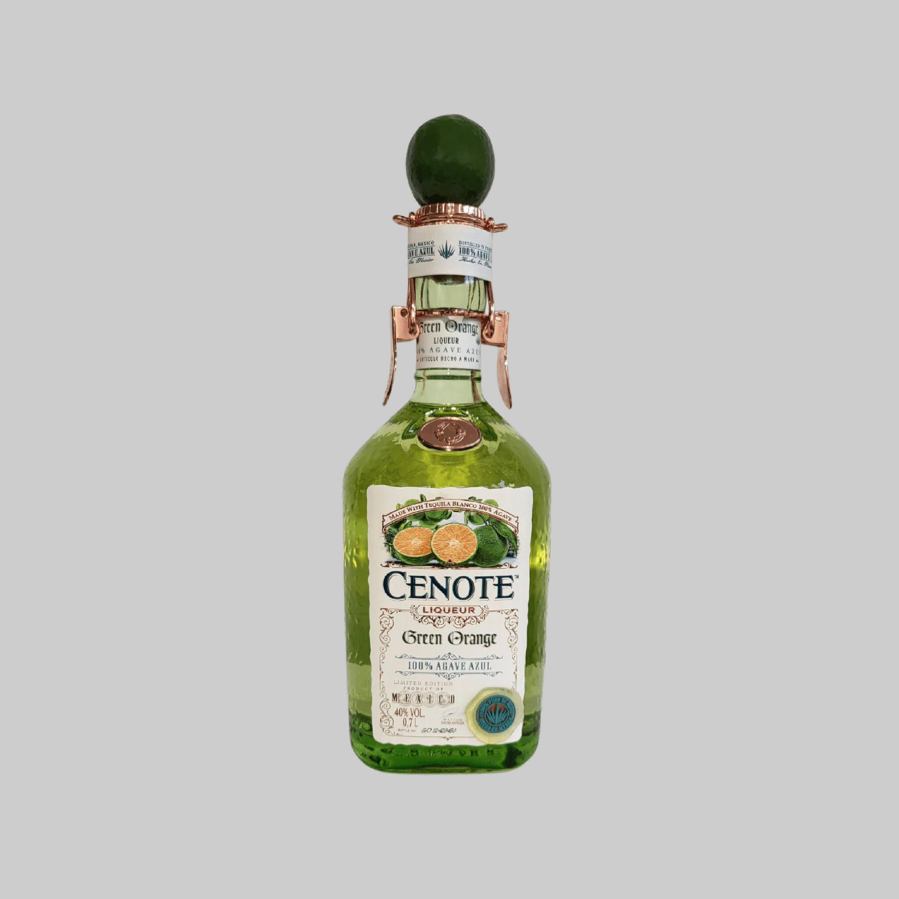 Cenote Tequila Green Orange 700ml 40.0% | TIME2DRINK